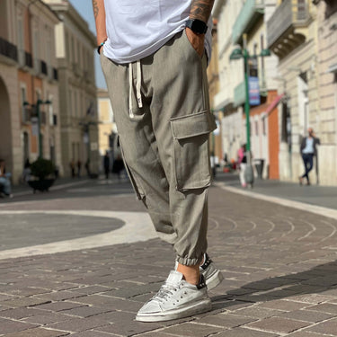 Pantalone cargo champagne - FLAG STORE